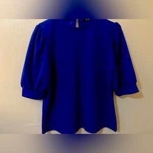 Royal Blue Shein Dress Top